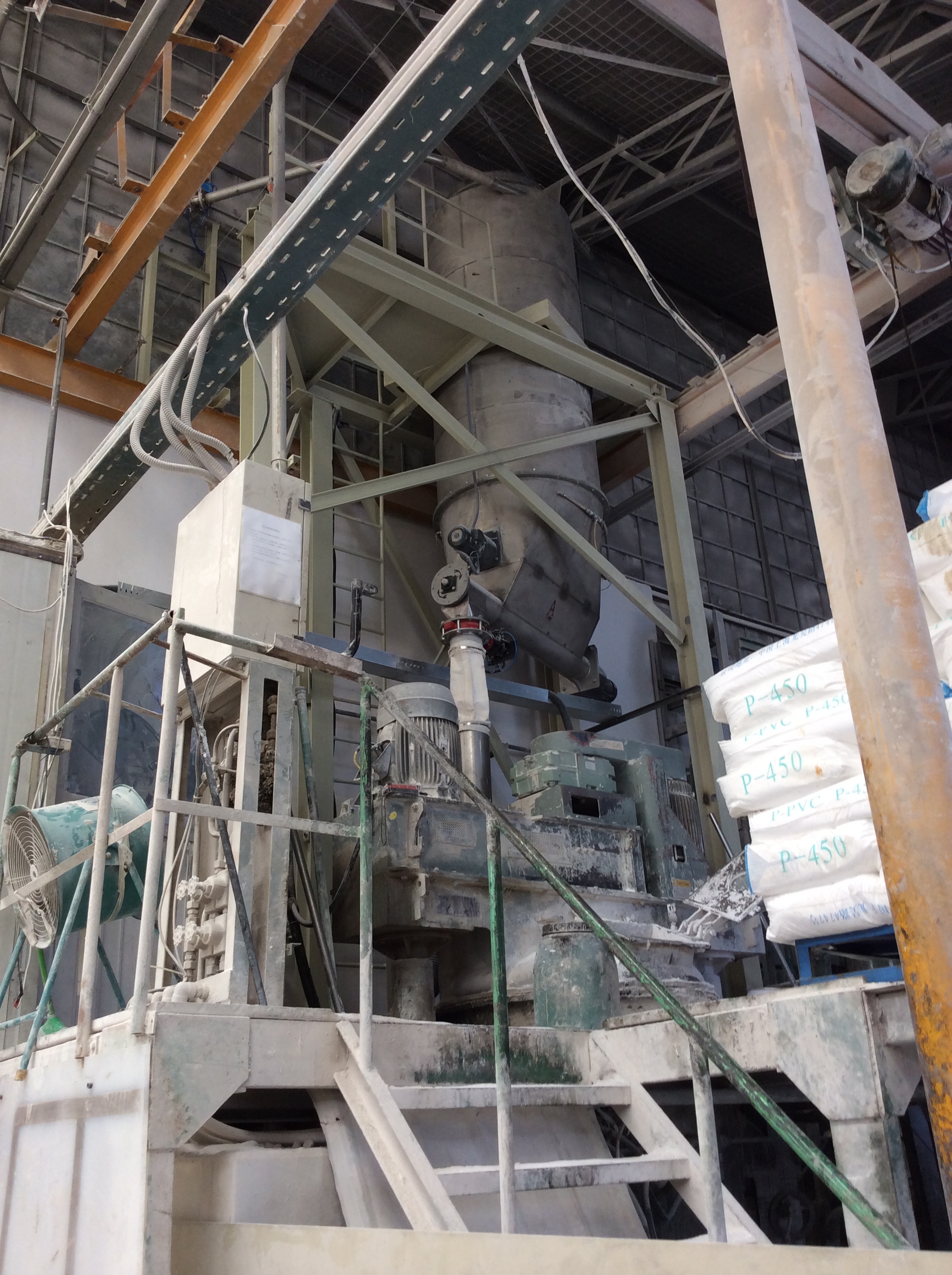 工程案例 粉體中央供料系統(tǒng) 「下料點」